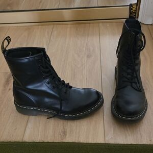 Dr. Martens Black Leather Boots